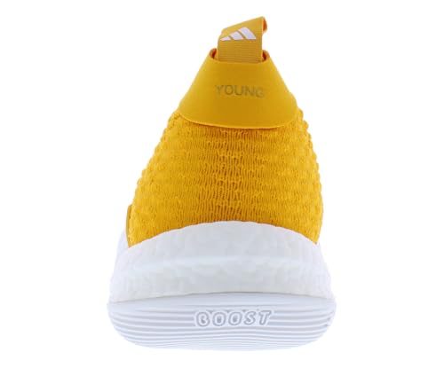 Image of adidas SM Trae Young 2 Unisex Shoes Size 10, Color: White /Yellow-White