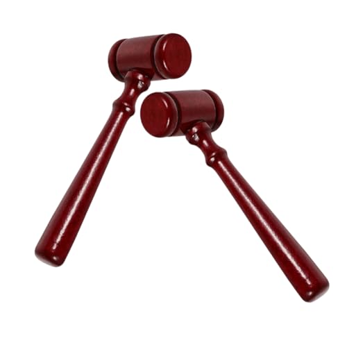 Laladefiee 2St Mahagoni Richterhammer Set