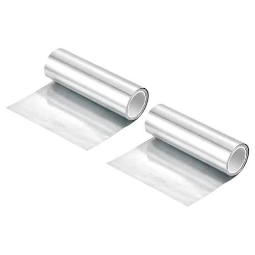 uxcell 2 Pcs Zinc Sheets, 99.995% High Purity Zinc Plate 0.01