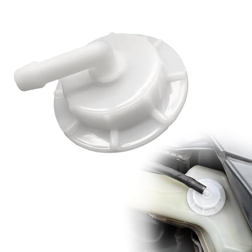 EKUWU Coolant Reservoir Cap, Radiator Coolant Reservoir Tank Cap with Joint, Compatible with Honda Accord Civic Pilot Insight Element, Replace OEM: # 19106-RNA-A48