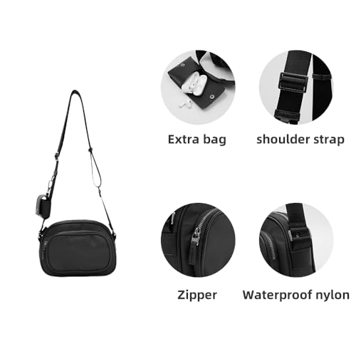 VAKAER Crossbody Bag for Women and Men Girls for Trave3