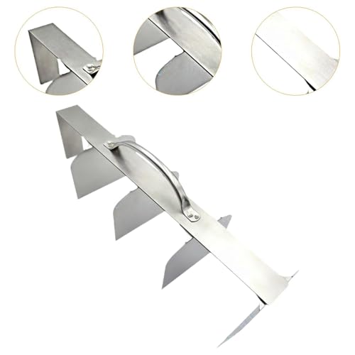Divisor de pasteles de acero inoxidable, utensilio de repostería duradero 3
