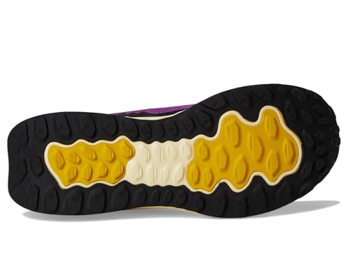 New Balance Tênis de corrida feminino Fresh Foam Garoe V1 Trail, Roxo fúcsia/preto/luz ambiente, 38