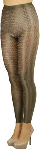 Image of ToBeInStyle Women's Footless Opaque Animal Zebra Tiger Tights Hosiery
