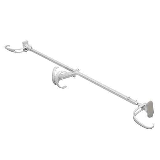 VILLAGE LIGHTING COMPANY [Front Door Garland Hanger] - Adjustable to Different Door Widths | Heavy-Duty Cast Iron | Decorative Christmas Decor | No Nails, Screws, or Damage