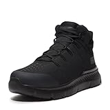 Timberland PRO Men's Intercept Mid Steel Safety Toe Puncture Resistant CSA Industrial Athletic Work Shoe, Black, 10.5W