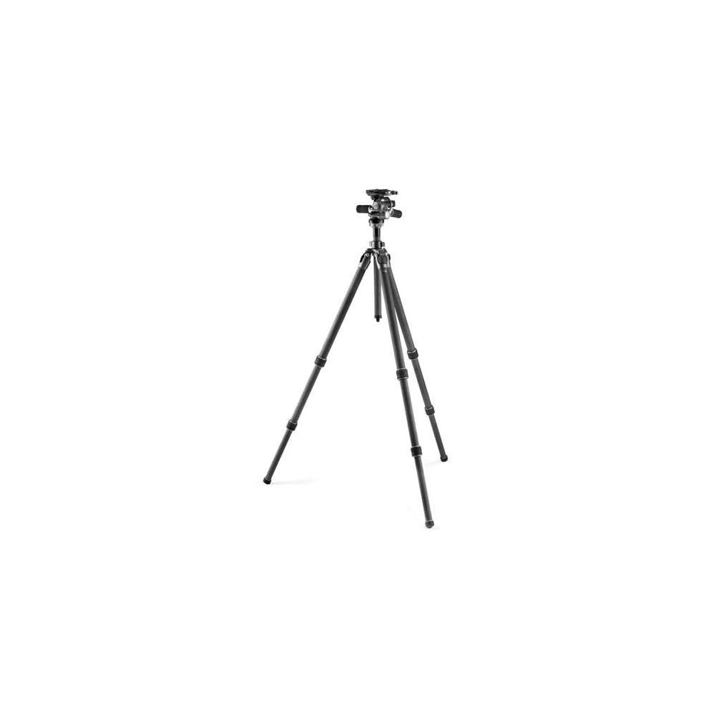 Gitzo Light Mountaineer Series 2 4 Section Carbon Fiber Fluid Head Pro Photo Tripod Kit For Dslr And Digital Cameras - Holds Up To 13Kg