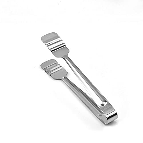 Pinzas de Cocina Pinzas para Alimentos, Pinzas de Cocina de Acero para cocinar, Barbacoa, Tijeras para Servir Pinzas, Alicates para Buffet Seguro y Duradero,Tamaño: 22,2 cm