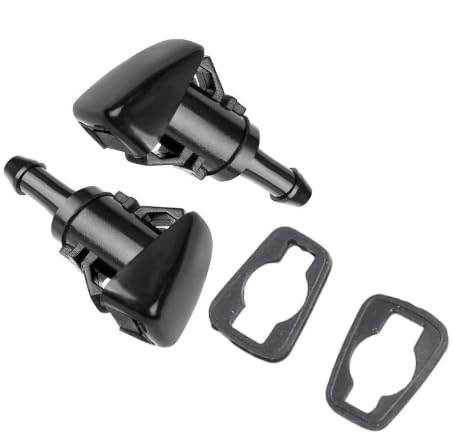 – 986302K100 Windshield Washer Nozzles Replacement, 2 Pack Washer Jets and Rubber Gaskets Fits 2012–2017 Kia Sportage & for 2010–2018 Hyundai Tucson ix35