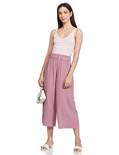 Image of Marks & Spencer Women's Regular Fit Mid Rise Pants