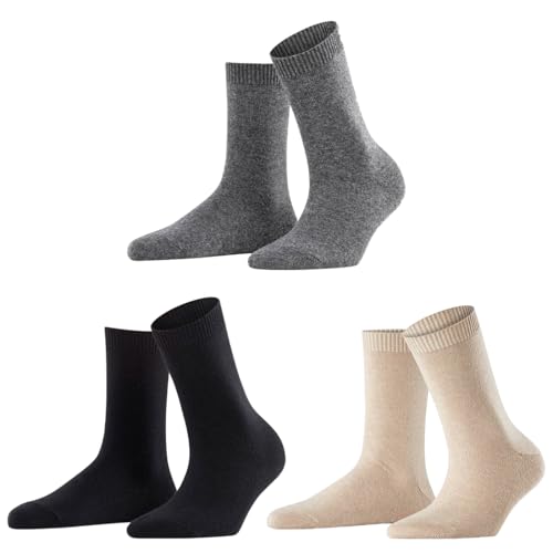 ZKGYUS 3 Pares Calcetines Termicos Hombres, Calcetines Invierno Hombre de Algodón y Rizo Completo Interior, Gruesos Calcetines Invierno con Rizo Suave, Para Senderismo Running Esquiar Deportes, 37-43