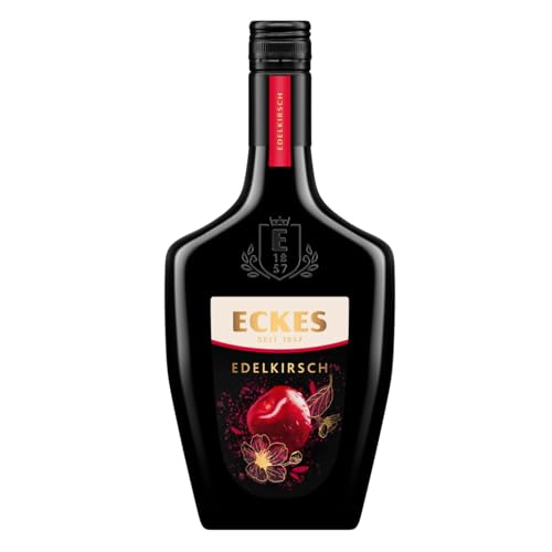 Eckes Edelkirsch Likör (1 x 0,5 l) – Klassischer Kirschlikör mit vollfruchtigem Aroma...