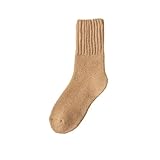 Women's Athletic Cushioned Crew Socks Absolute Active Crew Above Ankle Sock Thick Cotton Comfortable Fashion Socks Khaki