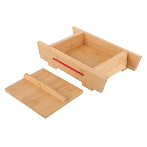 Cabilock Tofu Press Mould Cheese Press Tool for Homemade Tofu Making Wooden Design Compact for Kitchen Use