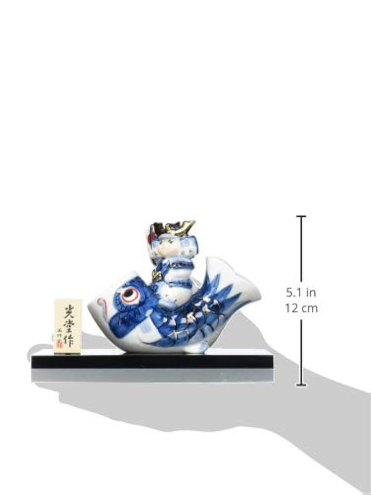 五月人形 陶器 鯉のぼり 鯉幟 武将 藍染金彩 節句飾り 薬師窯 光堂作 昇龍 五月人形 陶器 鯉のぼり 鯉幟 武将 藍染金彩 節句飾り 薬師窯 光堂作