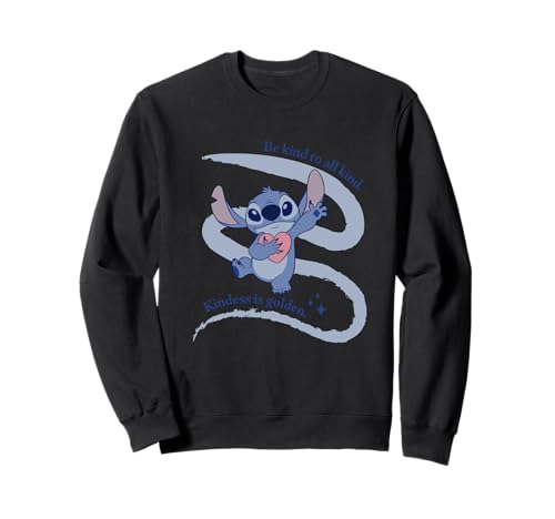 Sweat Stitch Disney Lilo & Stitch rose pour fan de mode casual