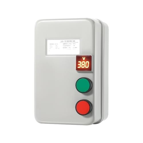 Démarreur magnétique 380V QCX5-12 boîtier commande pompe à eau triphasée