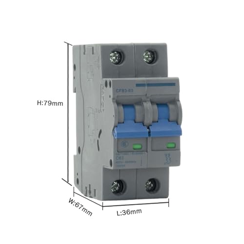 Disjoncteur AC 2P 230V 40A Schneider compatible pour tableau électrique Din - 3