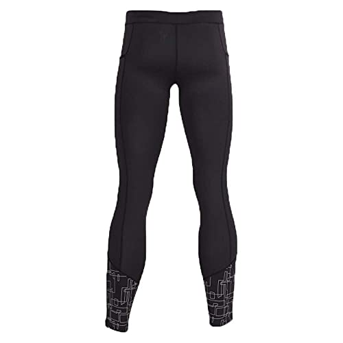 Joma Running Night - Men's Leggings Black/White, XS - Image 2