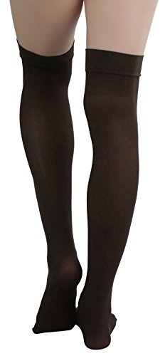 Image of ToBeInStyle Women's Sheer Ankle & Knee High Nylon Fashion Socks Hosiery