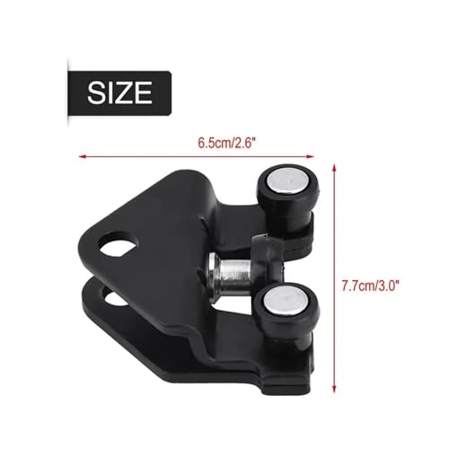 Galets 7700312012 de roulette porte avec roulement fluide pour Trafic - 2