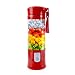 USB Electric Safety Juicer Cup, Fruit Juice mixer, Mini Portable Rechargeable Juicing Mixing Crush Ice Smoothie Travel Blender Mixer Machine,420-530ml Water Bottle