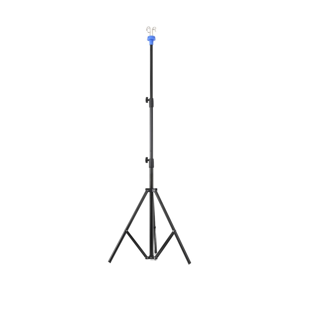 Cozyel Portable IV Pole, Drip Bag Rack, Intravenous Foldable Pole, Infusion Stand, IV Drip Stand Drip Irrigation Rack for Hospital, Clinics and Home Care, Adjustable Height, 4 Hooks