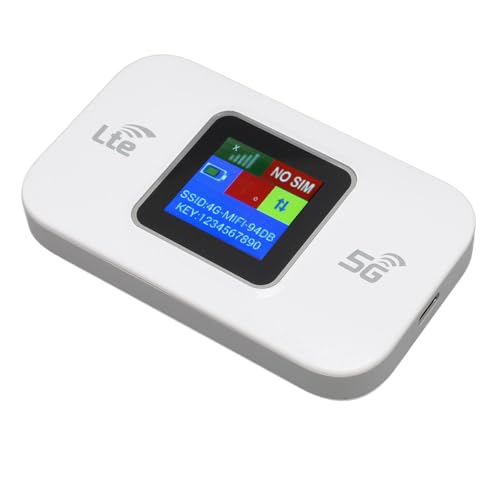 Image of 4G Mobile Router 4G LTE Modem Professional 300Mbps High Speed Color Screen 4G Mobile Router for Mobile Phone Laptop Tablet