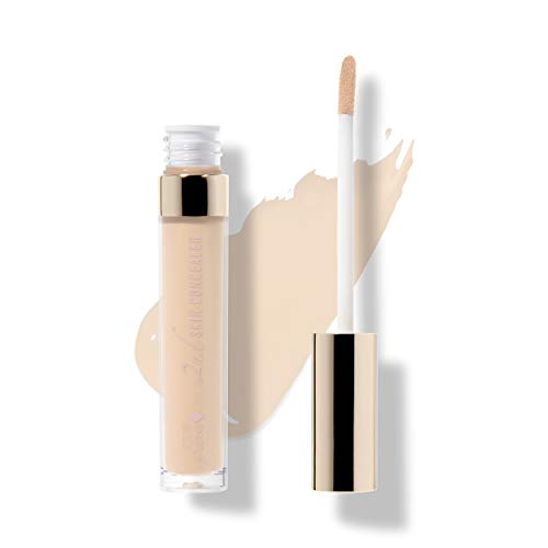 100% PURE 2nd Skin Concealer (Fruit Pigmented), Shade 2, Full Coverage, Lightweight, Liquid Concealer for Face, Under Eyes, Vegan Makeup (for Light-Medium Skin with Neutral Undertones) - 0.17 Fl Oz