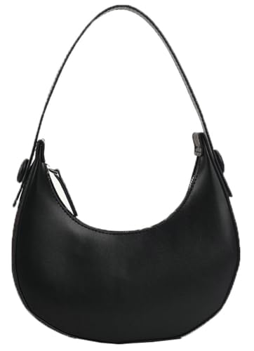 Women's Shoulder Bag Casual Handbag Underarm Fashion Purse Small Crescent Satchels Ladies 2024