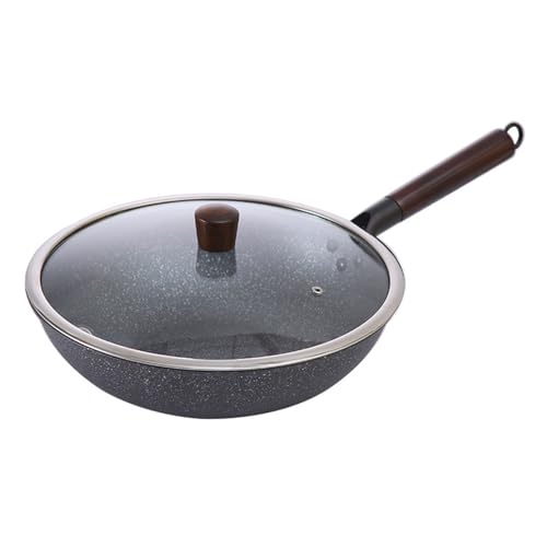Wok de Piedra Medical, Antiadherente con Tapa 32 cm miniatura 1