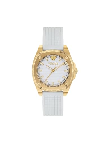 Versace Femme Analogique Quartz Montre Greca Pulse Swiss Made