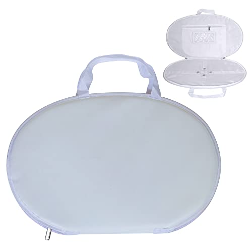 Image of Masonic Regalia White Chain Collar Case with Soft Padded Lining