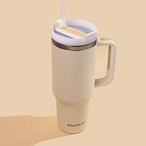 BlendLife Insulated Premium Vacuum Tumbler | 1.2L Stainless Steel...