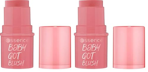 essence BABY GOT blush Brillante 5,5 gr (Paquete de 2)