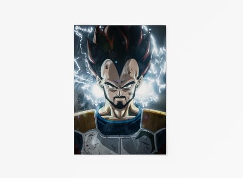 Poster Vegeta palestinien grand format pour sublimer la décoration murale de votre salon
