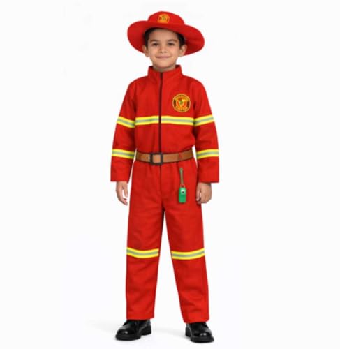 Image of Community Helper Uniform Costume for Kids | Role Play pilot, Traffic police, Navy Fancy Dress for School Functions & Theme Parties
