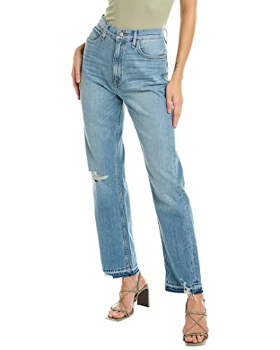 HUDSON Women's Jade High Rise Straight, Loose Fit Jean