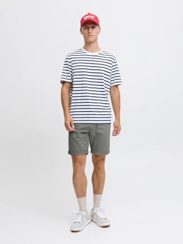 JACK & JONES Herren JPSTFURY Shorts REG, Drizzle/B. Dark Navy, XXXL 6