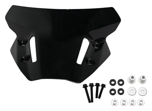 Déflecteur de pare-brise moto pour Yamaha MT-09 FZ-09 2021-2022 noir