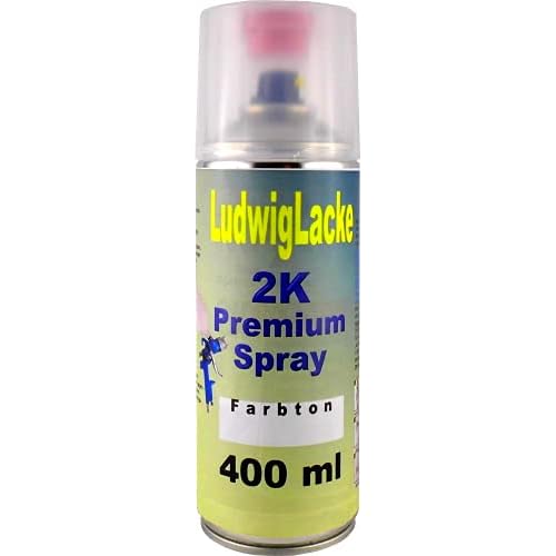 Ludwig Lacke RAL 9005 TIEFSCHWARZ 2K Premium Spray 400ml