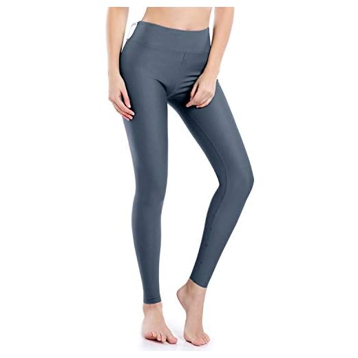 Wirezoll Yoga Pantalon- Cintura Alta para Deporte Algodón Fitness/Deportes/Running/Yoga Pantalones Deportivos