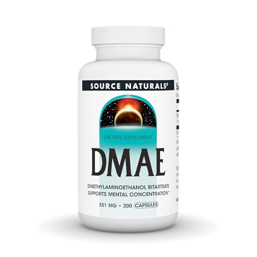 Source Naturals DMAE, Dimethylaminoethanol...