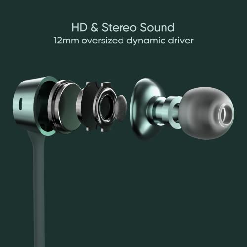 Image of CELLECOR BT-1 Waterproof Wireless Headphone with 25 Hours Playback time in 45 Minutes Charging, Bluetooth V5.0, Voice assitance and Noise cancelation with inbuilt mic
