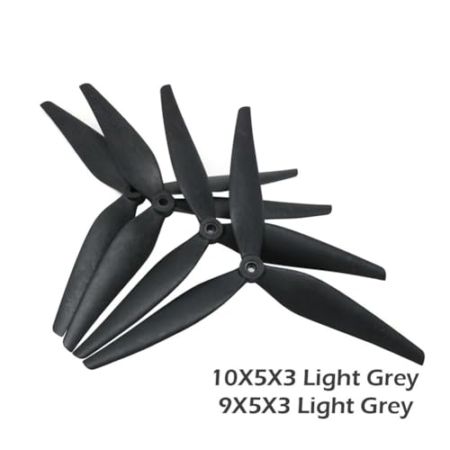 Hélices 9x5x3 tri-pales 9 pouces pour drone de course RC