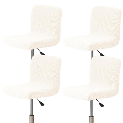 Image of Chair Covers Bar Stool Cover 4pc Bar Chair Cover Swivel Bar Stool Slipcover