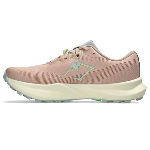 ASICS ASICS Women's Fuji LITE 6 Trail Running Shoes, 10, Pale Apricot/Lichen Rock