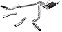 Flowmaster 817757 Axle-Back 409S - Force II Kit - DOR/S - Moderate Sound - Ford F-250/F-350 Super Duty Trucks Exhaust System Kit Axle-Back 409S - Force II Kit - DOR/S - Moderate Sound