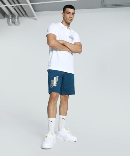 Image of Puma Men's Graphic Print Slim Fit T-Shirt