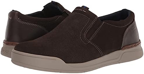 Nunn Bush Men's Tour 2.0 Plain Toe Slip-On Loafer with KORE Comfort Technology, Mocha, 10.5 Wide | Image 6